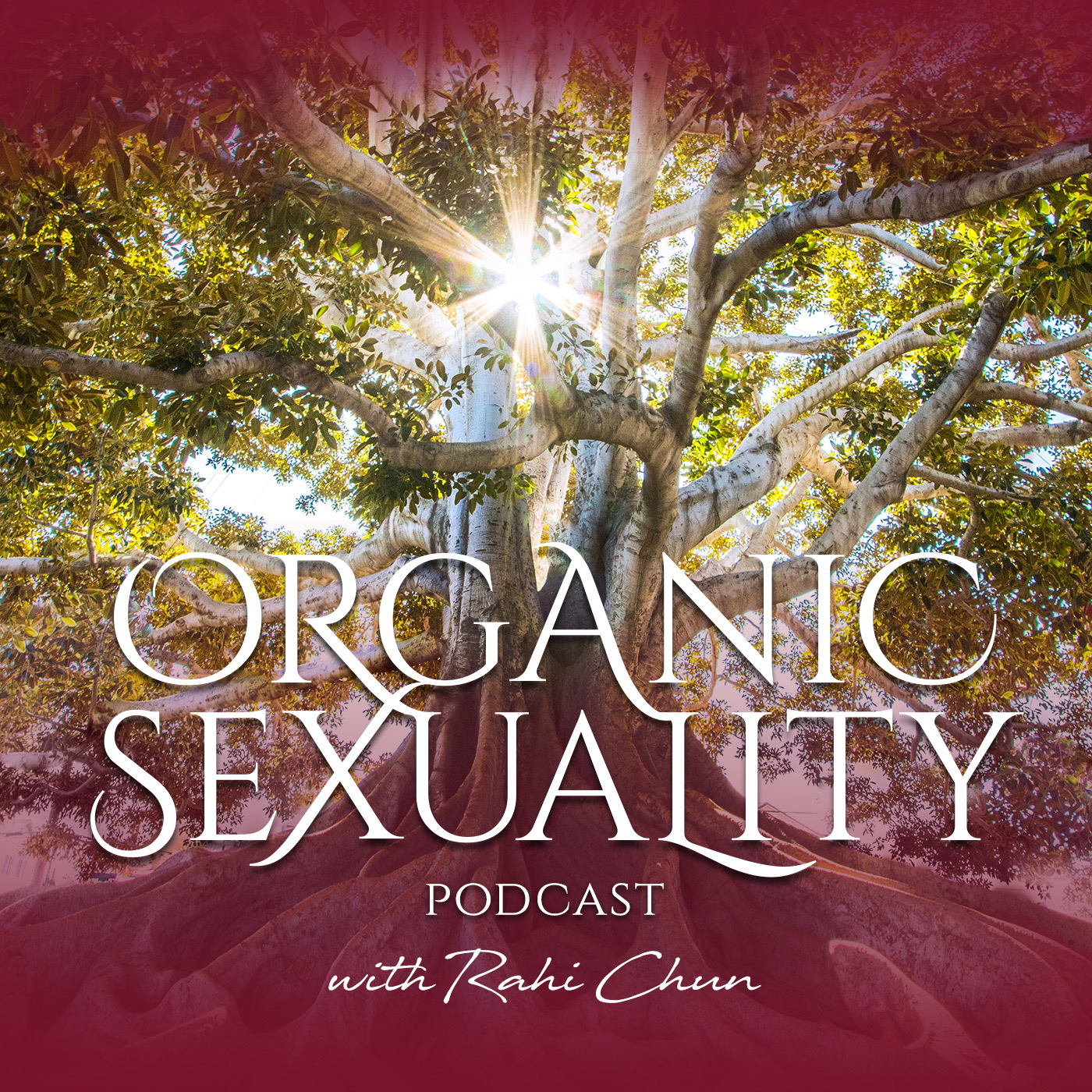Organic Sexuality Podcast with Rahi Chun episode on extended lovemaking principles and practices for deeper intimacy and connection